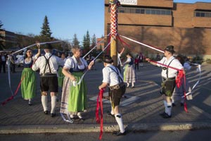 Maibaum Raising